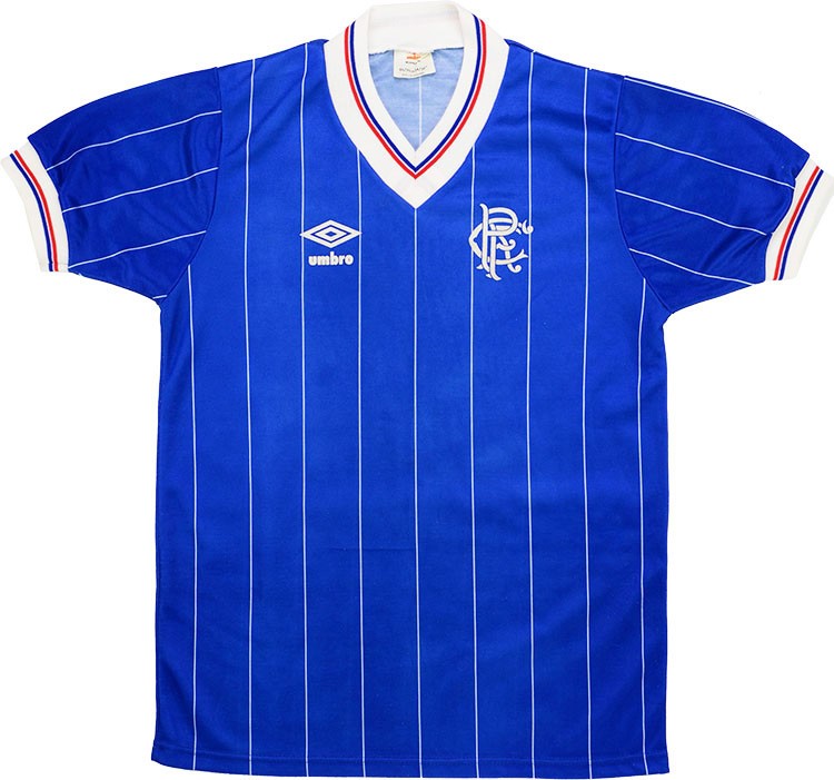 Tailandia Camiseta Rangers 1st Retro 1982 1983 Azul